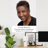 Gedächtnisbeerdigung Foto Bereavement Beileid Poster (Heimbüro)