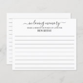 Gedächtnisbeerdigung gemeinsam nutzen (Vorne/Hinten)