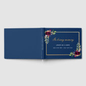 Gedächtnisbeerdigung in der liebenden Gedächtnisbl Gästebuch (Voll)