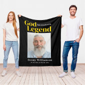 Gedächtnisblanket im Foto für das liebende Gedächt Fleecedecke