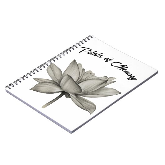 Gedächtnisblättern Notizblock (Linke Seite)