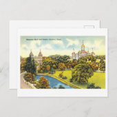 Gedächtnisbogen und Hauptstadt, Hartford, Connecti Postkarte (Vorne/Hinten)