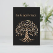 Gedächtnisdienst: Ein perfektes Wochenende in Loca Einladung (Stehend Vorderseite)