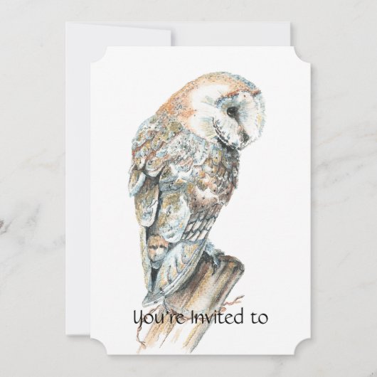 Gedächtnisdienst einladen Wasserfarbenauge Einladung (Vorderseite)