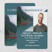 Gedächtnisdienst Einladung zum Roten Kanal (Vorne/Hinten)