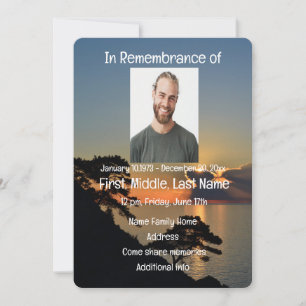 Gedächtnisdienst: Einladung zum Sunset Water