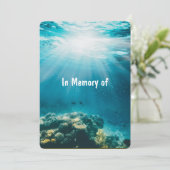 Gedächtnisdienst: Einladung zum Tauchen in der Tie (Stehend Vorderseite)