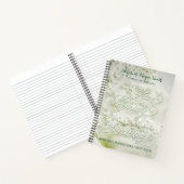 Gedächtnisdienst feiert ein Lebensgast-Buch Notizblock (Innenseite)