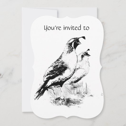 Gedächtnisdienst lädt Vintages kalifornisches Quän Einladung (Vorderseite)