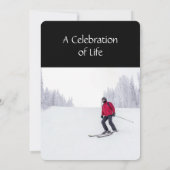 Gedächtnisdienst lädt zum Langlaufen ein Einladung (Rückseite)