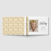 Gedächtniserinnerung an festgehaltenes Glas - Foto Gästebuch (Voll)