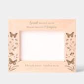 Gedächtniserinnerung Blumenbild Geätzte Rahmen (Vorderseite)