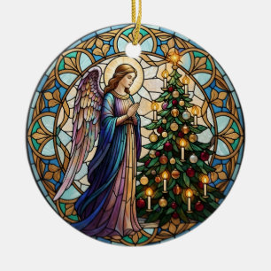 Gedächtnisfeier im Foto der Erinnerung Keramik Ornament