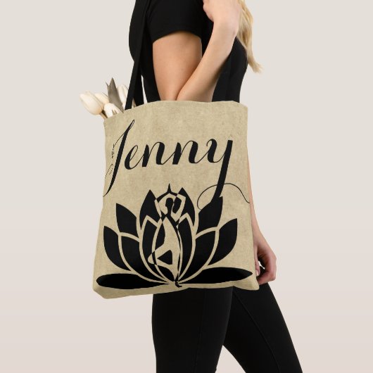 Gedächtnisgeschenk Yoga Meditation Lotus Tasche (Von Nahem)