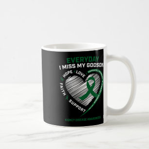 Gedächtnisgeschenke Miss My Godson Nierenerkrankun Kaffeetasse