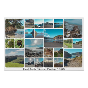 Gedächtnisgroßartige Reise, eine 22 Instagram-Foto Poster