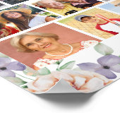 Gedächtnisgrün 56 FotoCollage Poster (Ecke)