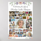 Gedächtnisgrün 56 FotoCollage Poster (Vorne)