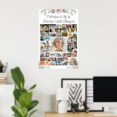 Gedächtnisgrün 56 FotoCollage Poster (Heimbüro)