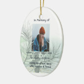 Gedächtniskarte Spruce Grüne Natur Keramik Ornament (Links)