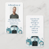 Gedächtniskarte Vintage Car Vehicle Visitenkarte (Vorne/Hinten)