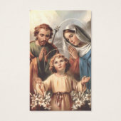 Gedächtniskarten für das Heilige Foto Gebet (Vorderseite)