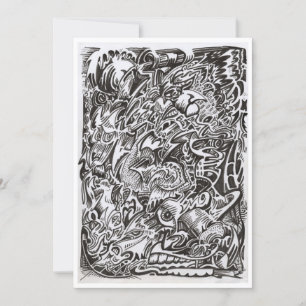 Gedächtniskaskade zeichnend Flachkarte