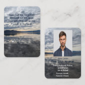 Gedächtniskirche Foto Gebet See Reflektion Friedli Visitenkarte (Vorne/Hinten)