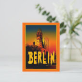 gedächtniskirche in berlin postkarte (Stehend Vorderseite)