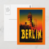gedächtniskirche in berlin postkarte (Vorne/Hinten)