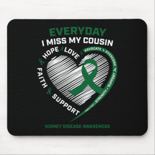 Gedächtnismangel Mein Cousin Nierenerkrankung Mousepad