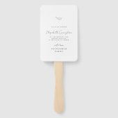 Gedächtnismesse Die Erinnerung an die Moderne Eleg Fächer (Rückseite)