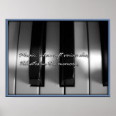 Gedächtnismusik Poster (Vorne)