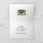 Gedächtnismüttertag: geklappte Grußkarte Karte (Innenseite)