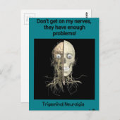 Gedächtnisneuralgie Postkarte (Vorne/Hinten)