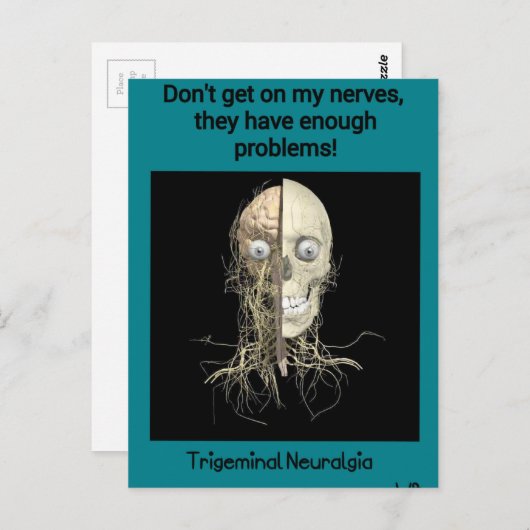 Gedächtnisneuralgie Postkarte (Vorne/Hinten)