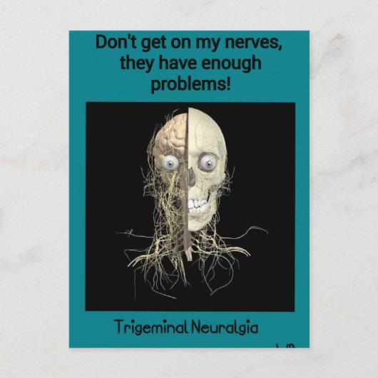 Gedächtnisneuralgie Postkarte (Vorderseite)