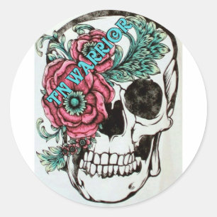 Gedächtnisneuralgie Runder Aufkleber