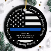 Gedächtnispolizei für geliebte Erinnerung gestorbe Keramik Ornament