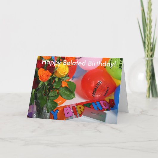 Gedächtnisrampe Geburtstagskarte Karte (Vorderseite)