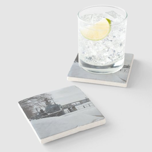 Gedächtnisreflektionen Untersetzer (Seitenansicht)