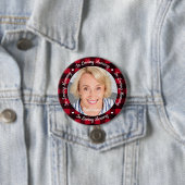 Gedächtnisrotes Kariertes Memorial für benutzerdef Button (Beispiel)