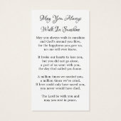 Gedächtnisschüssel Sonnenblumen Blumenbeerenkkarte (Rückseite)