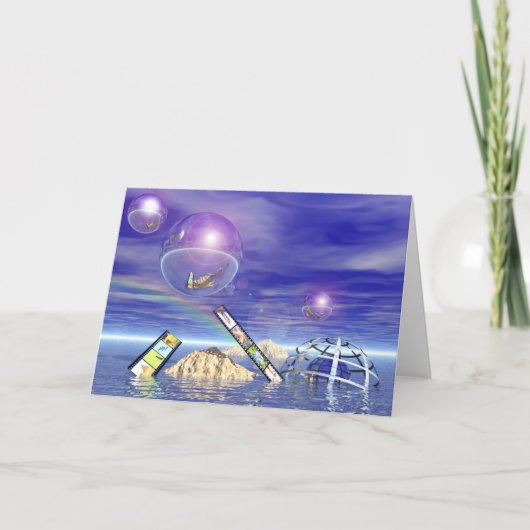 Gedächtnissee (Karte) Feiertagskarte (Vorderseite)