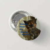 Gedächtnisstörungen Button (Vorne & Hinten)