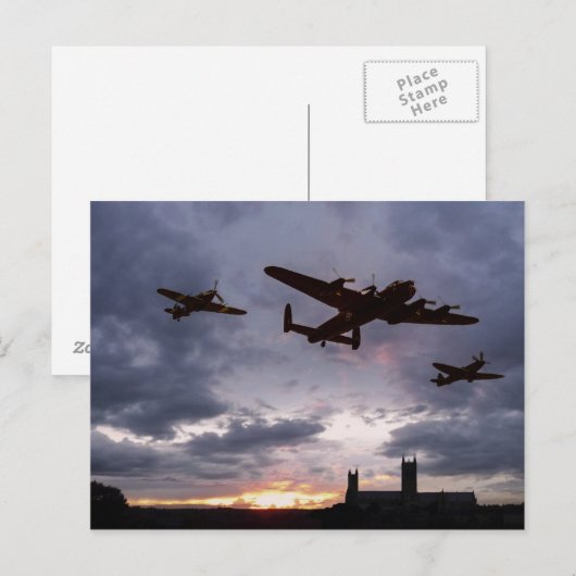 GedächtnisSunset Postkarte (Vorne/Hinten)