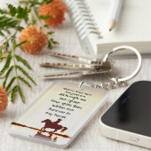 Gedächtnistraining Foto Reiten Schlüsselanhänger (Vorderseite rechts)