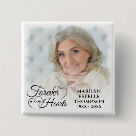 Gedächtnistraining für immer in unserem Herzen Button