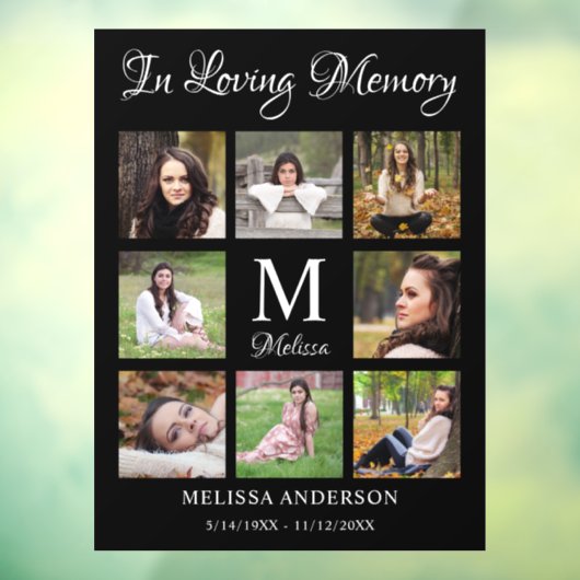 Gedächtnistraining für Personalisierte Erinnerunge Fensteraufkleber (Blatt 3)