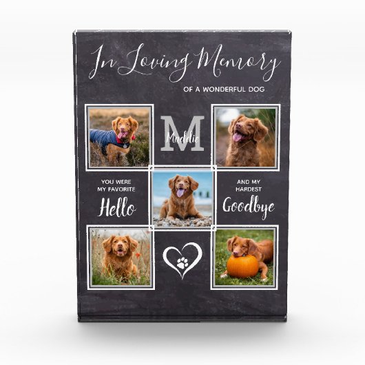 Gedächtnistraining für Personalisierte Haustiere Fotoblock (Vorderseite)